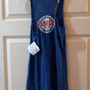 New Texas Rangers Women Tank Top Shirt Size Small MLB Baseball